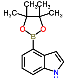 Indole-4-boronic acid pinacol ester structure