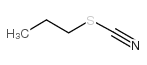 Propyl thiocyanate structure