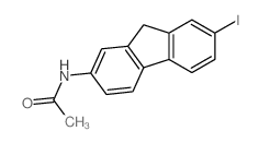 Acetamide,N-(7-iodo-9H-fluoren-2-yl)- Structure