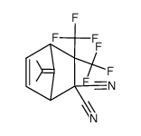 7-(1-methylethylidene)-3,3-bis(trifluoromethyl)bicyclo[2.2.1]hept-5-ene-2,2-dicarbonitrile结构式