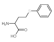 DL-Homocysteine, S-phenyl-结构式