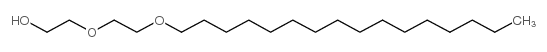 二乙二醇单十六醚结构式