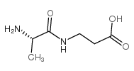 H-ALA-β-ALA-OH structure