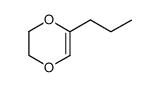 5-propyl-2,3-dihydro-[1,4]dioxine结构式