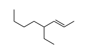 4-Ethyl-2-octene structure