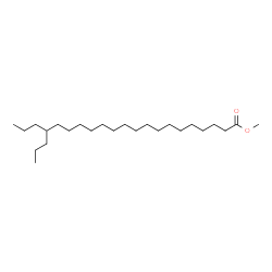 18-Propylhenicosanoic acid methyl ester structure