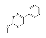 2-methylsulfanyl-5-phenyl-6H-[1,3,4]thiadiazine结构式