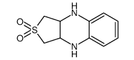 1,3,3a,4,9,9a-hexahydrothieno[3,4-b]quinoxaline 2,2-dioxide结构式