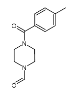 1-(4-methyl-benzoyl)-4-formyl-piperazine Structure