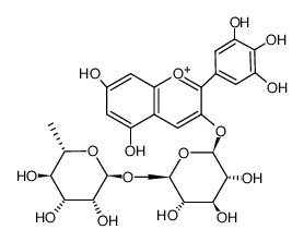 Delphinidin 3-O-Rutinoside图片