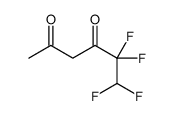 5,5,6,6-tetrafluorohexane-2,4-dione Structure