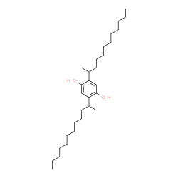 2,5-di-sec-dodecylhydroquinone Structure