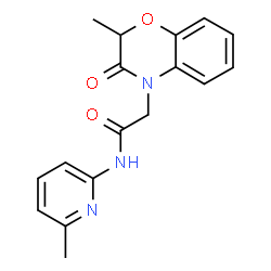 4H-1,4-Benzoxazine-4-acetamide,2,3-dihydro-2-methyl-N-(6-methyl-2-pyridinyl)-3-oxo-(9CI) picture