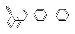 [1,1'-Biphenyl]-4-butanenitrile,g-oxo-a-phenyl-结构式