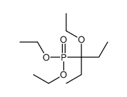 3-diethoxyphosphoryl-3-ethoxypentane Structure