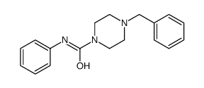 4-benzyl-N-phenylpiperazine-1-carboxamide Structure