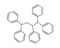 1-phenyl-1,2-bis(diphenylphosphino)ethane结构式