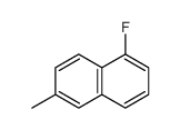 1-fluoro-6-methylnaphthalene Structure