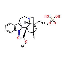硫酸长春质碱结构式