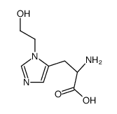 3-(2-hydroxyethyl)histidine Structure