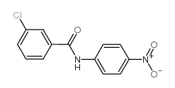 3-Chloro-N-(4-nitrophenyl)benzamide Structure