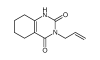 3-N-allyl-5,6-tetramethyleneuracil Structure