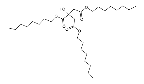 1,2,3-Propanetricarboxylic acid, 2-hydroxy-, trioctyl ester picture