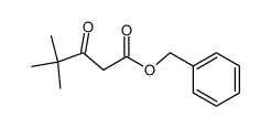 Benzyl γ,γ-dimethyl-β-oxovalerate Structure