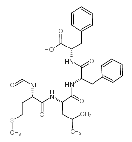 For-Met-Leu-Phe-Phe-OH Structure