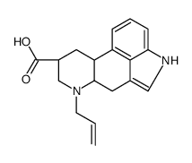 6-(2-丙烯基)二氢麦角酸结构式