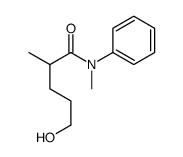 5-hydroxy-N,2-dimethyl-N-phenylpentanamide Structure