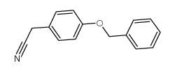 4-Benzyloxyphenylacetonitrile Structure