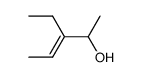 (E)-3-ethyl-3-penten-2-ol Structure