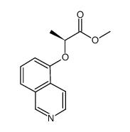 (2S)-2-(Isoquinolin-5-yloxy)-propionic acid methyl ester Structure