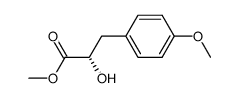 methyl 2-dihydroxy-3-(4-methoxyphenyl)propanoate Structure