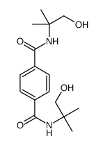 1-N,4-N-bis(1-hydroxy-2-methylpropan-2-yl)benzene-1,4-dicarboxamide结构式