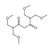 N,N,N',N'-tetrakis(methoxymethyl)propanediamide结构式