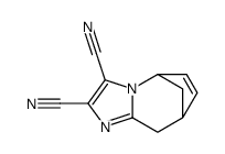 5,8-Methano-5H-imidazo[1,2-a]azepine-2,3-dicarbonitrile, 8,9-dihydro结构式