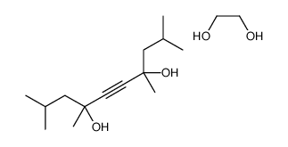 2,4,7,9-Tetramethyl-5-decyne-4,7-diol ethoxylate Structure