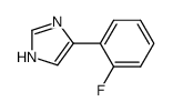 4-(2-fluorophenyl)-1H-imidazole structure