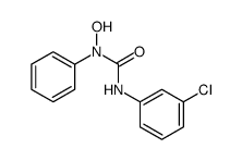 3-(3-CHLOROPHENYL)-1-HYDROXY-1-PHENYLUREA结构式