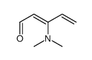 3-(dimethylamino)penta-2,4-dienal Structure