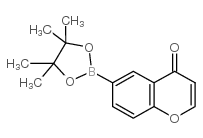 CHROMONE-6-BORONIC ACID PINACOL ESTER Structure