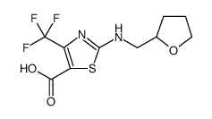 5-Thiazolecarboxylic acid, 2-[[(tetrahydro-2-furanyl)methyl]amino]-4-(trifluoromethyl)图片