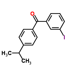 (3-Iodophenyl)(4-isopropylphenyl)methanone picture