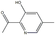 1-(3-羟基-5-甲基吡啶-2-基)乙-1-酮结构式