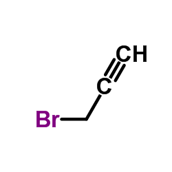 3-Bromopropyne Structure