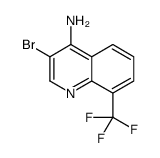 4-Amino-3-bromo-8-trifluoromethylquinoline Structure