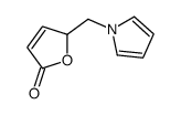 2-(pyrrol-1-ylmethyl)-2H-furan-5-one结构式