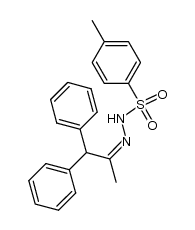 N'-(1,1-diphenylpropan-2-ylidene)-4-methylbenzenesulfonohydrazide结构式